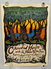 Crowded House House of Blues Chicago 2007 Signed Diana Sudyka 16/200 Poster   - TvMovieCards.com