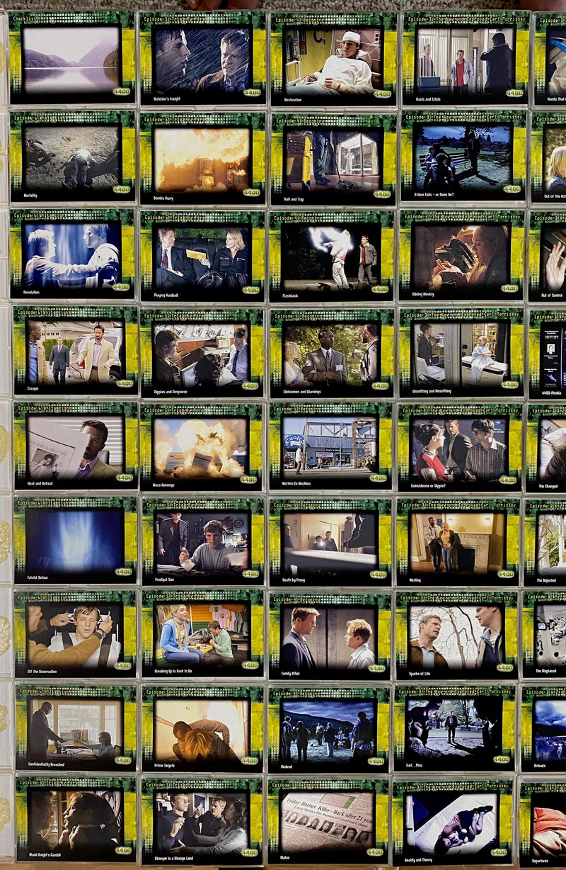 The 4400 Season One 1 Base Card Set 81 Cards Inkworks 2006   - TvMovieCards.com