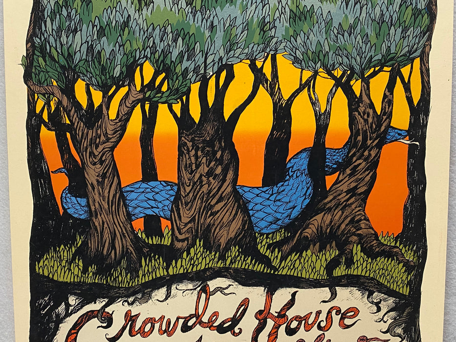 Crowded House House of Blues Chicago 2007 Signed Diana Sudyka 16/200 Poster   - TvMovieCards.com