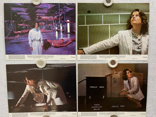 1978 Coma Lobby Card Set of 8 10 x 8 Michael Douglas, Rip Torn, Geneviève Bujold   - TvMovieCards.com