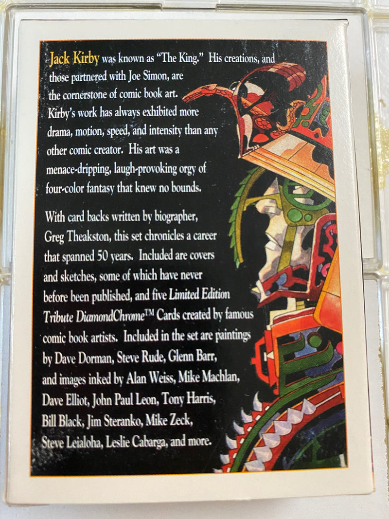 Jack Kirby & Joe Simon Comic Art Tribute Factory Card Set 50 Cards 1994   - TvMovieCards.com