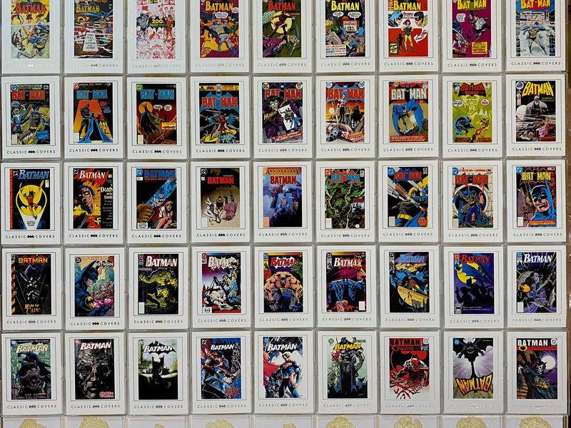 Batman Archives Classic Covers Trading Base Card Set 63 Cards Rittenhouse 2008   - TvMovieCards.com