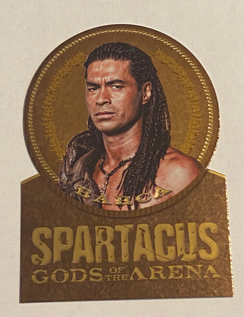 Spartacus Premium Gods of the Arena GG7 Barca Rewards Chase Card   - TvMovieCards.com