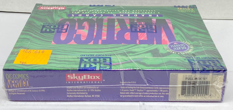 Vertigo Sealed Trading Card Box DC Comics 36 Packs Skybox 1994   - TvMovieCards.com