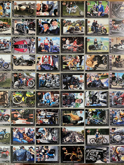 Harley Davidson 1994 Skybox Factory Card Set 90 Cards   - TvMovieCards.com