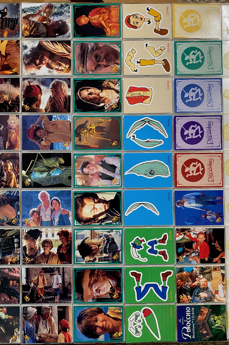 Pinocchio The Adventures of Pinocchio Movie Base Card Set 90 Cards Inkworks 1996   - TvMovieCards.com