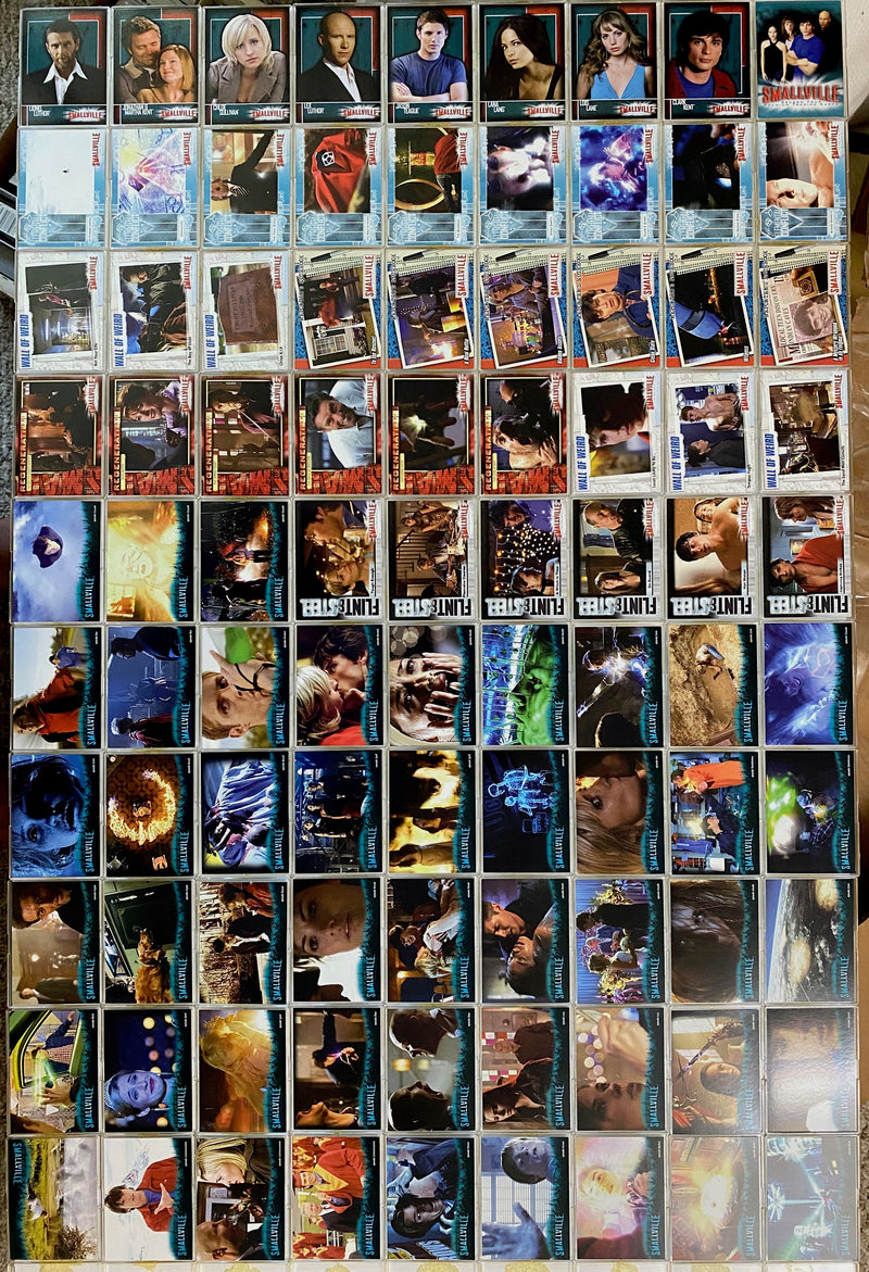 Smallville Season 4 Base Card Set 90 Cards Inkworks 2005   - TvMovieCards.com