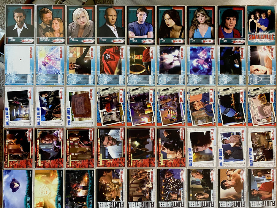 Smallville Season 4 Base Card Set 90 Cards Inkworks 2005   - TvMovieCards.com