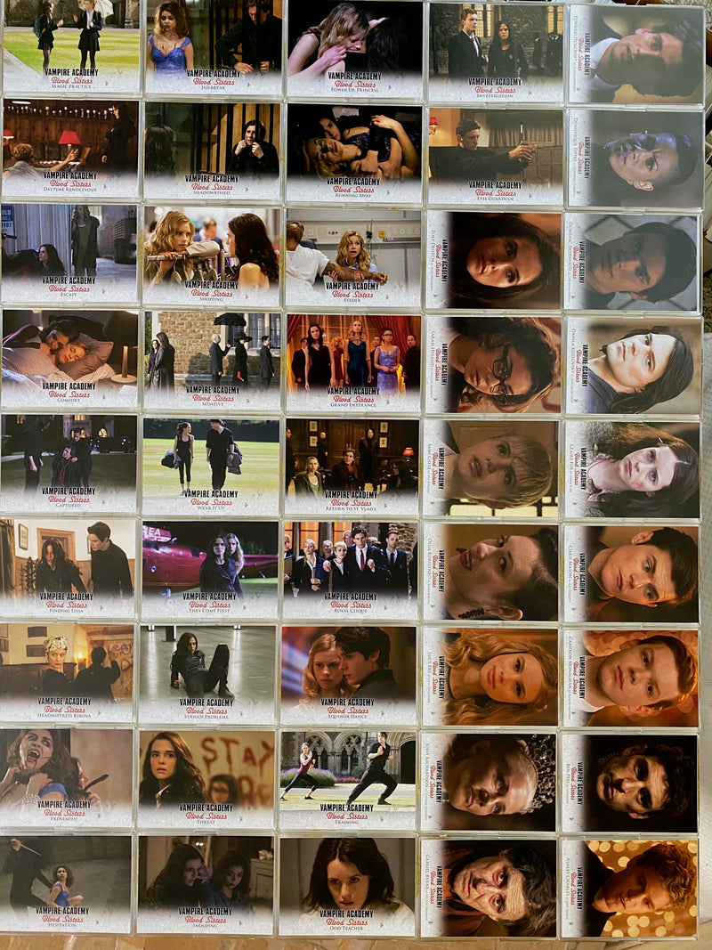 Vampire Academy Blood Sisters Base Card Set 100 Cards Leaf 2014   - TvMovieCards.com