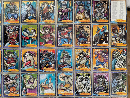 Troll Force Base Card Set 50 Cards + 6 Stickers Star Pics 1992 - TvMovieCards.com