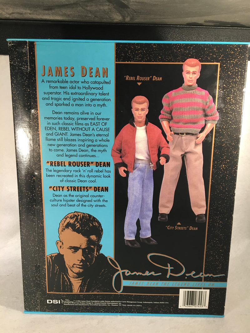 James Dean The Legend Lives On Doll "City Streets Dean" #07453   - TvMovieCards.com