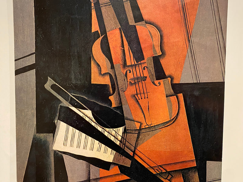 1974 Juan Gris Musée de l'Orangerie Gallery Exhibition Art Poster   - TvMovieCards.com