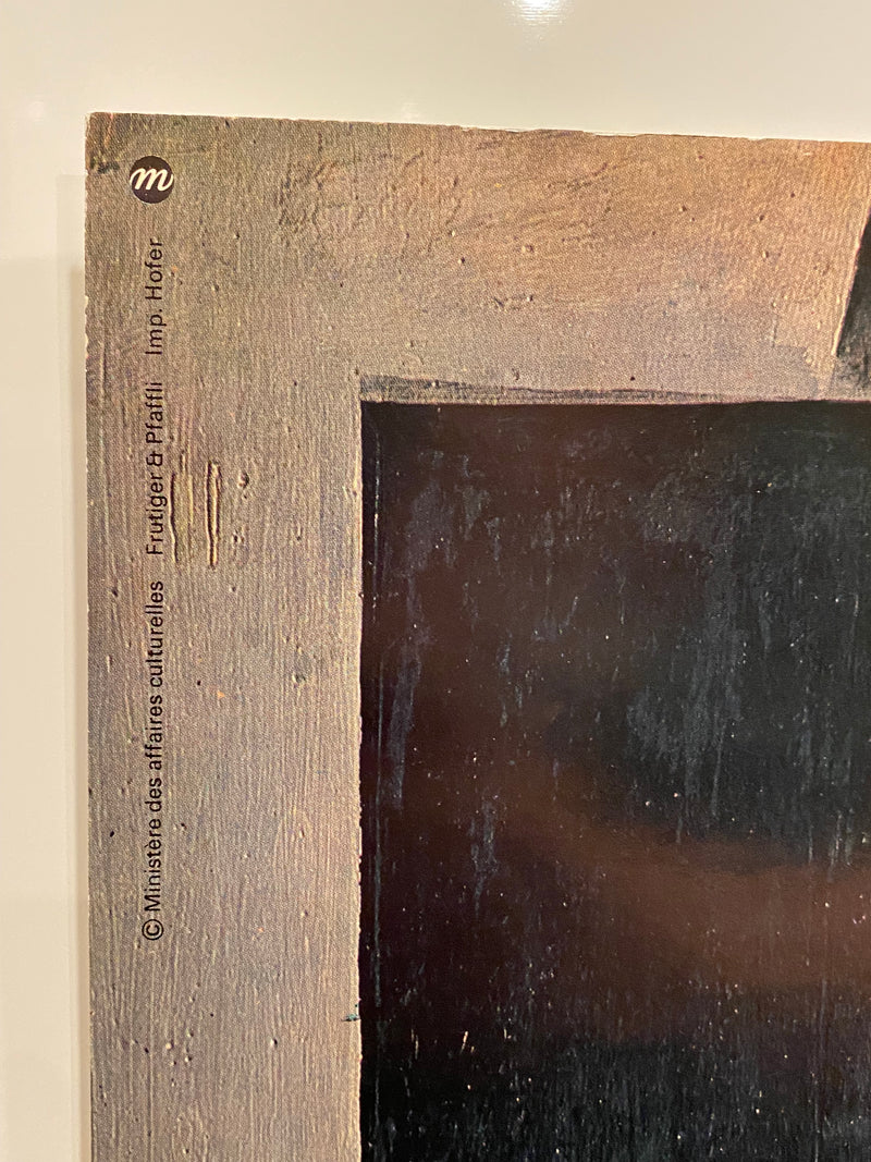 1974 Juan Gris Musée de l'Orangerie Gallery Exhibition Art Poster   - TvMovieCards.com