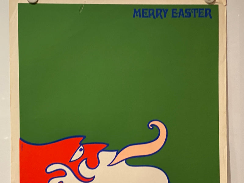 1970s Vittorio Fiorucci Merry Easter Triton Gallery Exhibition Art Poster   - TvMovieCards.com