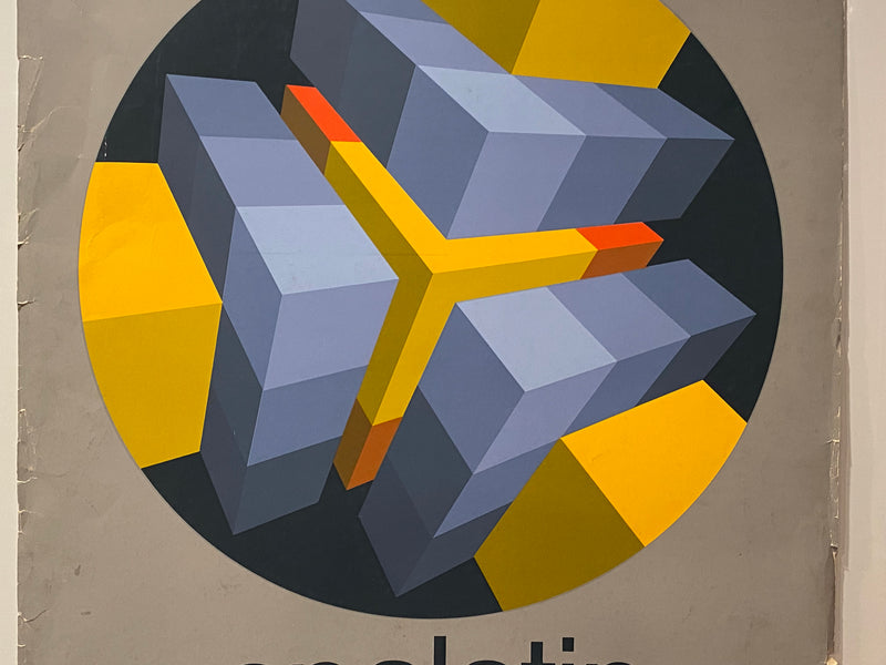 1973 Marko Spalatin Abstract Paris France Art Gallery Exhibition Poster   - TvMovieCards.com