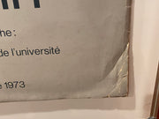 1973 Marko Spalatin Abstract Paris France Art Gallery Exhibition Poster   - TvMovieCards.com