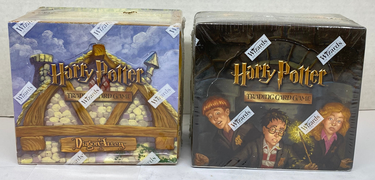 Harry Potter TCG WOTC Chamber of Secrets Hogwarts Diagon 36 Pack Boost —