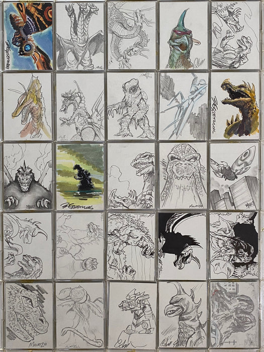 GODZILLA: KING OF THE MONSTERS Artist Sketch Trading Card You Pick Singles   - TvMovieCards.com
