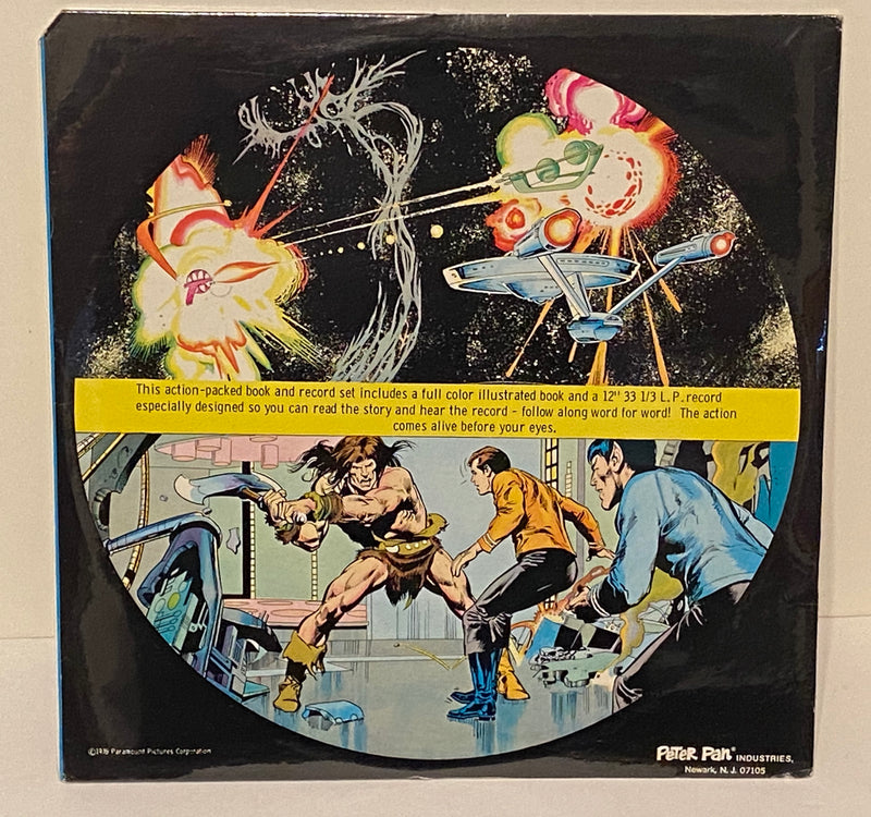 1976 Star Trek A Mirror for Futility Book & Record Set BR513 Sealed LP 33   - TvMovieCards.com