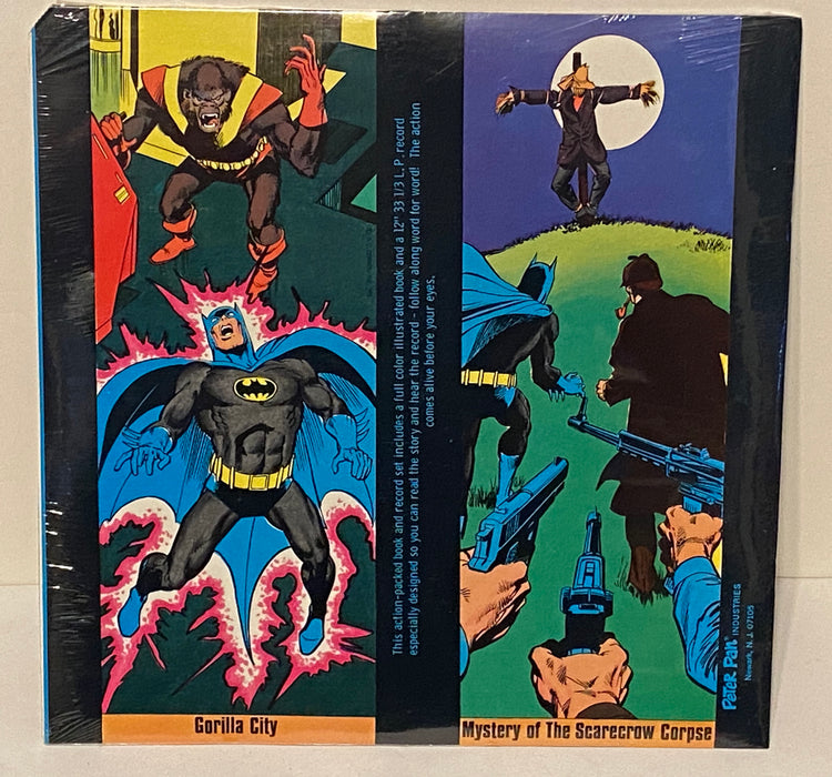 1976 Batman "Gorilla City" Book & Record Set BR512 Sealed LP 33   - TvMovieCards.com