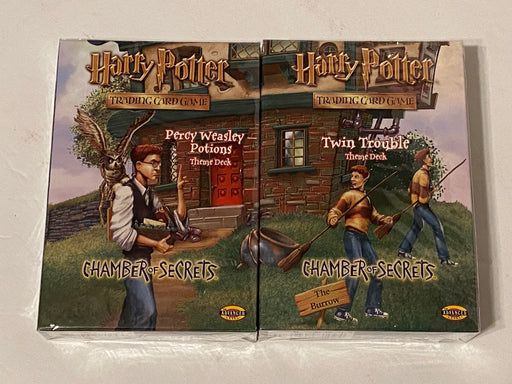 Harry Potter TCG CHAMBER OF SECRETS Weasley Potions & Twin Trouble Theme Deck   - TvMovieCards.com
