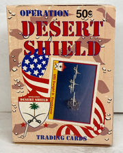 1991 Operation Desert Shield Full Trading Card Wax Box 36 Packs Pacific   - TvMovieCards.com