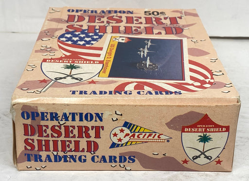 1991 Operation Desert Shield Full Trading Card Wax Box 36 Packs Pacific   - TvMovieCards.com