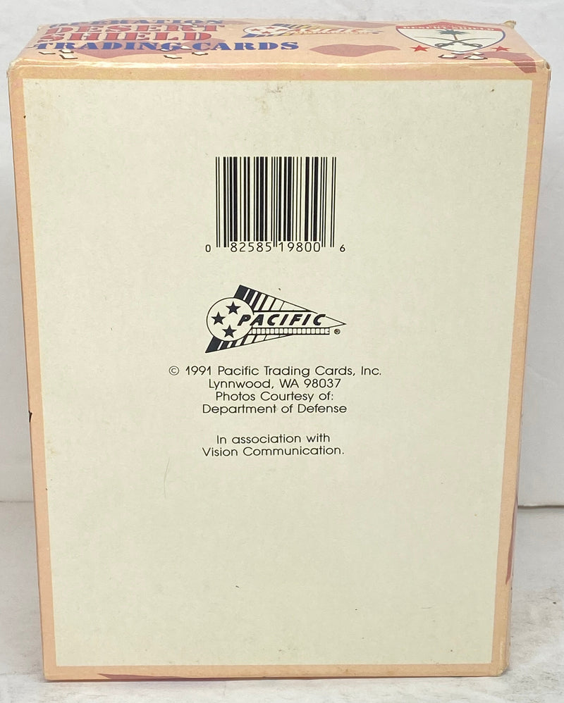 1991 Operation Desert Shield Full Trading Card Wax Box 36 Packs Pacific   - TvMovieCards.com