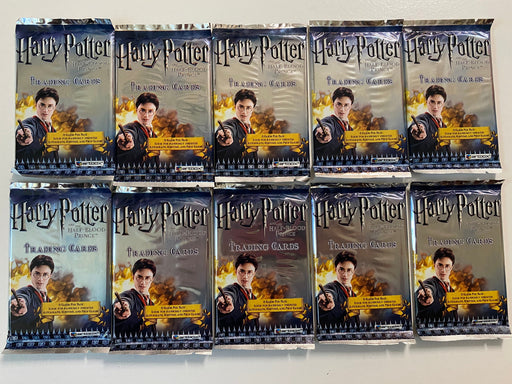 Harry Potter and the Half-Blood Prince Card Pack Lot 10 Sealed Hobby Packs   - TvMovieCards.com