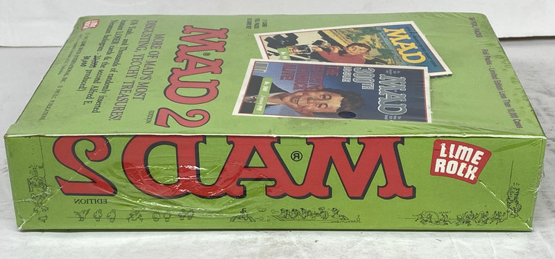 1992 Mad Magazine Series 2 Green Trading Card Box 36 Packs Sealed Lime Rock   - TvMovieCards.com