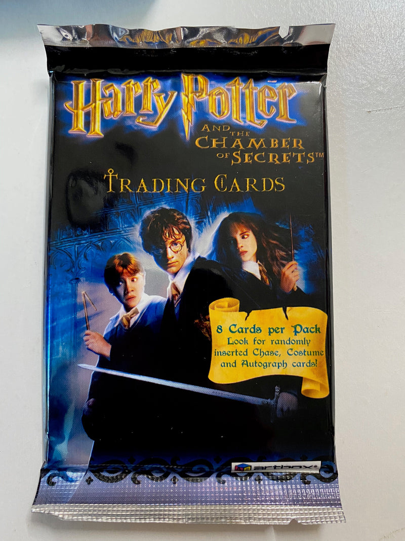 Harry Potter and the Chamber of Secrets Pack Lot 10 Sealed Hobby Packs   - TvMovieCards.com
