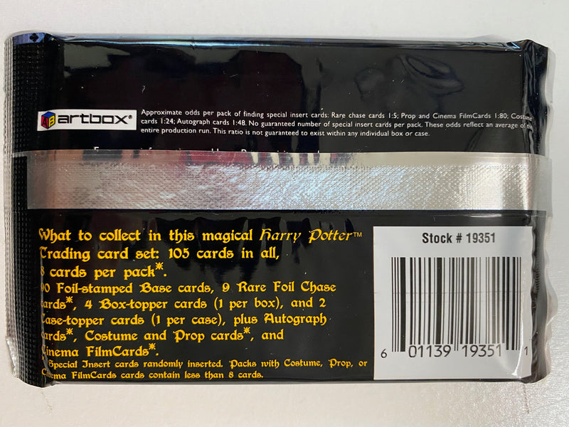 Harry Potter and the Chamber of Secrets Pack Lot 10 Sealed Hobby Packs   - TvMovieCards.com