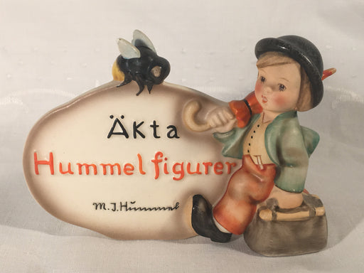 Goebel Hummel Swedish Dealer Plaque #209 TMK2 Merry Wanderer Extremely Rare   - TvMovieCards.com