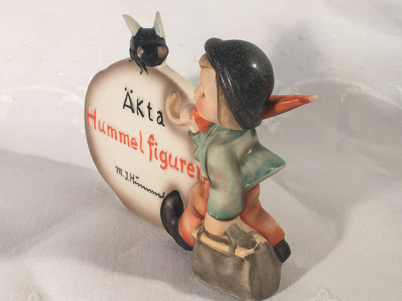 Goebel Hummel Swedish Dealer Plaque #209 TMK2 Merry Wanderer Extremely Rare   - TvMovieCards.com