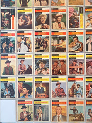 1958 TV Westerns Complete Vintage Trading Card Set (71) Topps   - TvMovieCards.com
