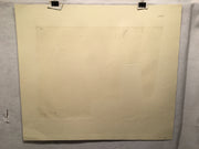 Robert Watson "Area Findings" 1967 Lithograph Signed Mid Century Art Print   - TvMovieCards.com