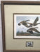 1984 Oregon Waterfowl Duck Stamp & Framed Print SIGNED Michael Sieves   - TvMovieCards.com