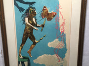 1978 Salvador Dali Release of the Psychic Spirit Lithograph   - TvMovieCards.com