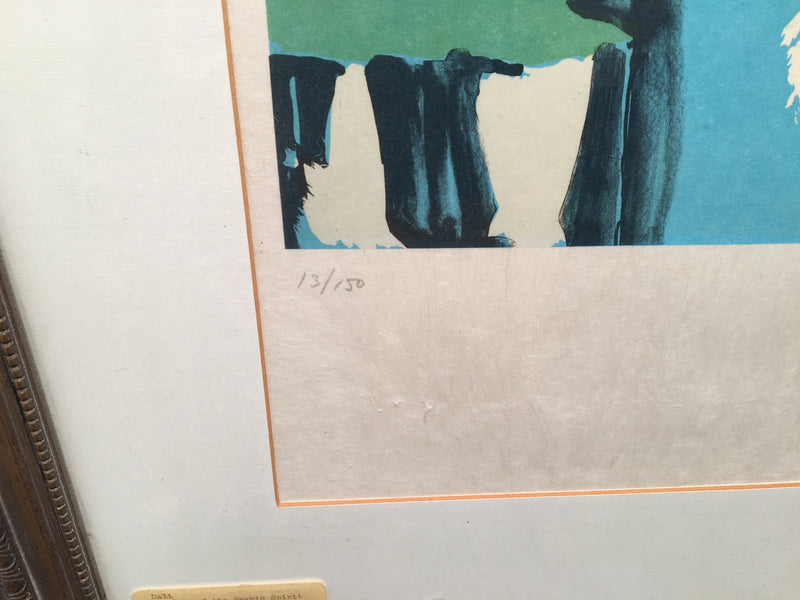 1978 Salvador Dali Release of the Psychic Spirit Lithograph   - TvMovieCards.com