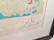 1978 Salvador Dali Release of the Psychic Spirit Lithograph   - TvMovieCards.com