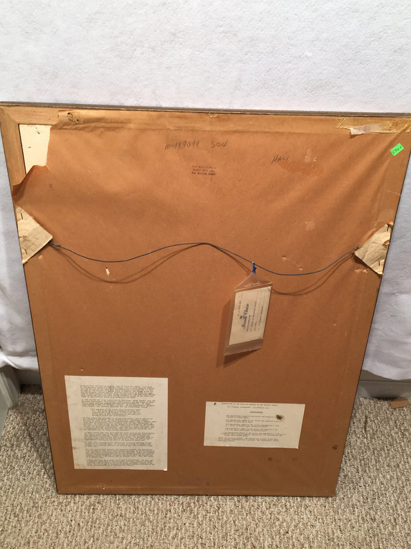 1978 Salvador Dali Release of the Psychic Spirit Lithograph   - TvMovieCards.com