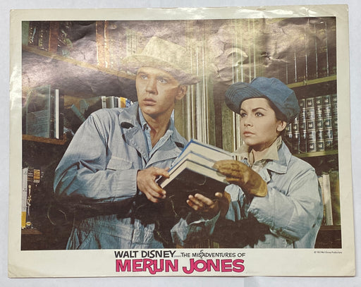 1964 The Misadventures of Merlin Jones Lobby Card 11 x 14 Tommy Kirk   - TvMovieCards.com