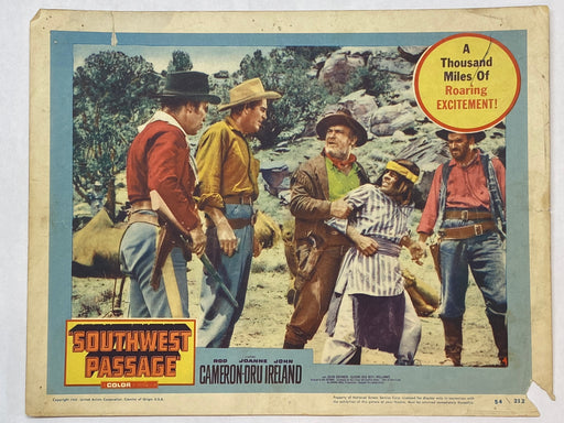 1954 Southwest Passage #4 Lobby Card 11 x 14 Rod Cameron Joanne Dru John Ireland   - TvMovieCards.com