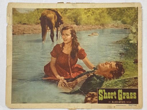 1950 Short Grass #7 Lobby Card 11 x 14 Rod Cameron Cathy Downs Johnny Mack Brown   - TvMovieCards.com