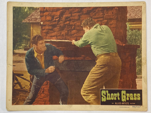 1950 Short Grass #8 Lobby Card 11 x 14 Rod Cameron Cathy Downs Johnny Mack Brown   - TvMovieCards.com