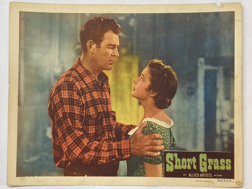 1950 Short Grass #5 Lobby Card 11 x 14 Rod Cameron Cathy Downs Johnny Mack Brown   - TvMovieCards.com