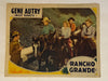 1940 Rancho Grande Lobby Card 11x 14 Gene Autry, Smiley Burnette, June Storey   - TvMovieCards.com