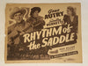 1938 Rhythm of the Saddle Lobby Card 11 x 14 Gene Autry, Smiley Burnette   - TvMovieCards.com