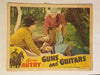 1945R Guns and Guitars 11 x 14 Lobby Card Gene Autry Smiley Burnette Dorothy Dix   - TvMovieCards.com