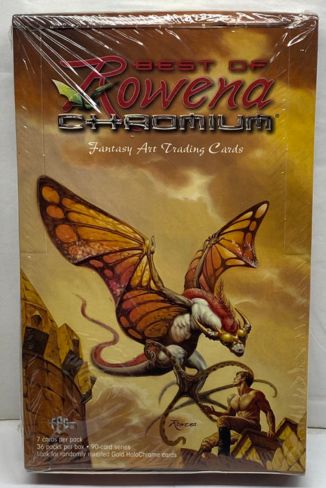 1996 Best of Rowena Chromium Fantasy Art Trading Card Box 36 Packs FPG   - TvMovieCards.com